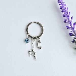 Gymnastics Keychain-Gymnastics Gift for Girls-Sports Gift-Team Gift-Backpack Charm