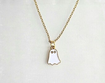 Ghost necklace-Halloween Necklace for Women