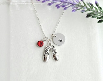 Ballet Dance Necklace for girls-Personalized Dance Lover Gift-Ballet Recital Gift