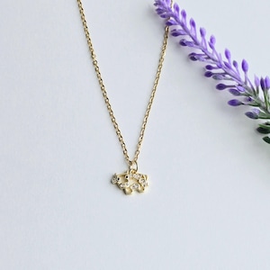 Tiny Cow Necklace-Cow Gift-Gold Cow Necklace-Cow Gift for Women