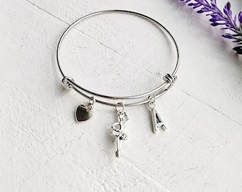 Ballerina Bracelet-Personalized Ballet Bracelet for Girls-Ballet Dance Bracelet-Gift for Dancer-Gift for Ballerina-Recital Gift