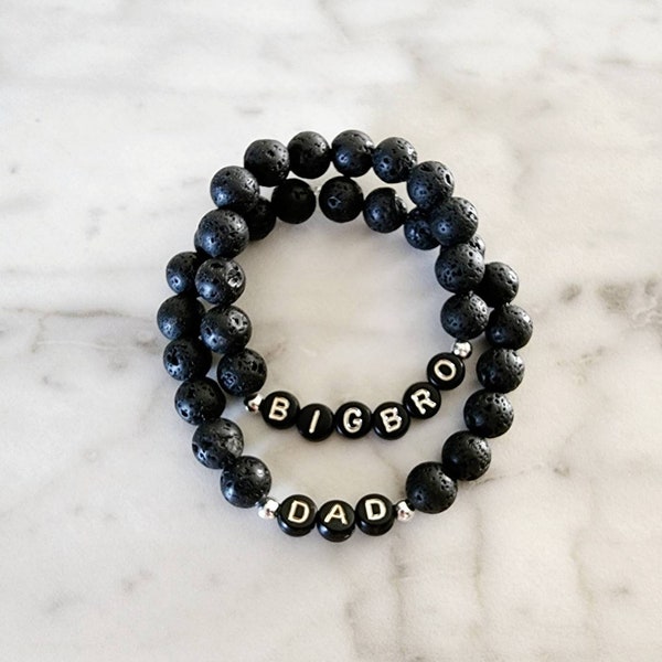 Lava Bead Bracelet Etsy