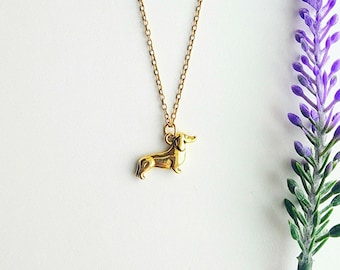Dachshund Necklace-Dachshund Gift for Women-Weiner Dog Necklace-Pet loss-Dog mom gift-Chiweenie-Pet Lover gift-Dog Jewelry
