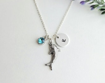 Whale shark necklace-Personalized Shark Gift- Ocean Necklace-Shark Lover Gift