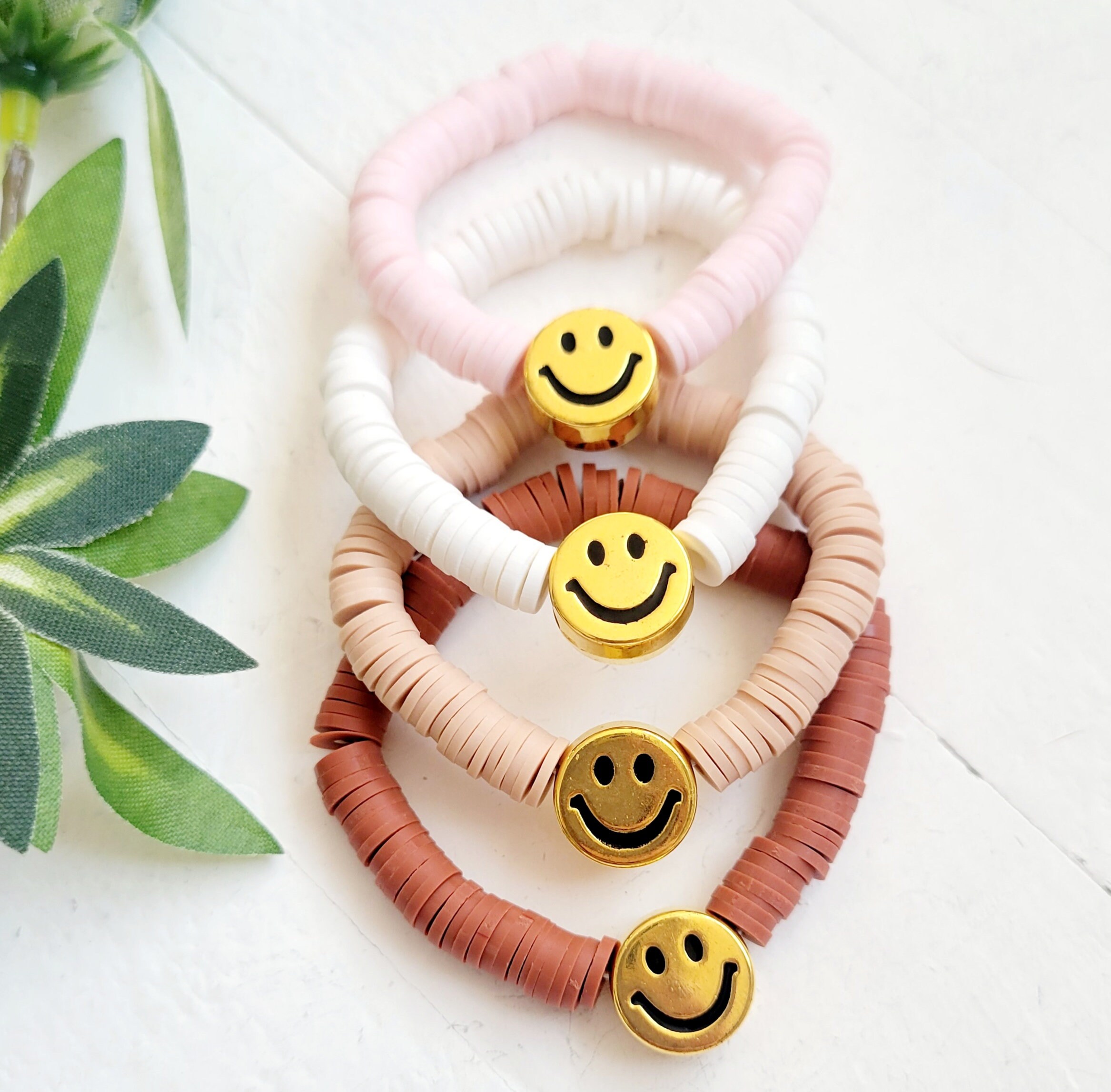 Coloured Smiley Face Bracelets -  Hong Kong