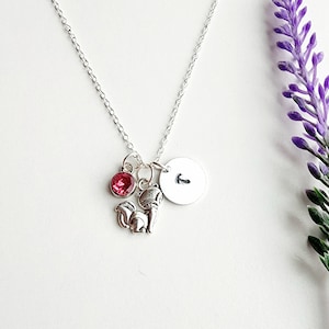 Fox Necklace-Personalized Fox Gift-Cute Fox Necklace for Girls-Fox Jewelry-Birthday Gift for Girls