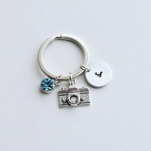 Camera Keychain-Photography Keychain-Photographer Gift-Photographer Gift for Her-Women&#39;s Photography Gift-Photographer Birthday