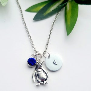 Penguin Necklace-Penguin Jewelry-Penguin Lover gift-Gift for Girls-Necklace for Girls-Penguin Pendant