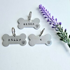 Pet Name Tag-Dog ID Tag-Cat Name Tag-Dog Collar Tag-Pet Gift-Cat Gift-Custom Pet Gift