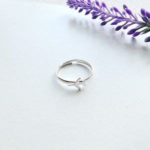 Airplane Ring-Gift for Flight Attendant-Jewelry for Pilot-Gift for Pilot-Airplane Jewelry-Traveling Gift