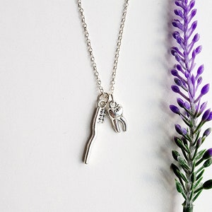 Tooth Necklace-Dental Hygenist Necklace-Gift for Dental Hygienist-Dentist Graduation Gift-Dental Assistant-Tooth Charm
