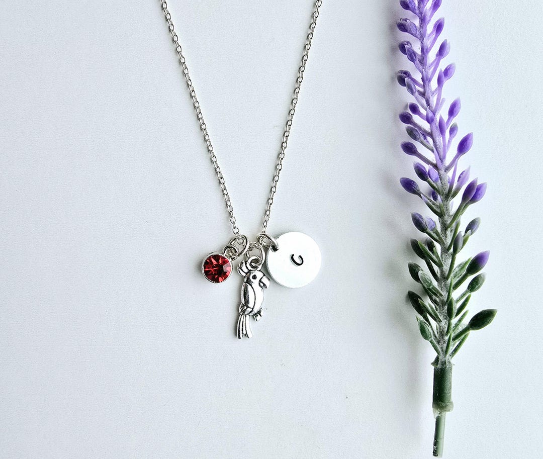 Picture of Parrot Necklace-parrot Lover Gift-bird Necklace-gift for Parrot Owner ...