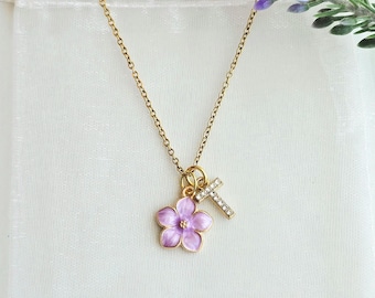 Personalized Flower Girl Gift-Flower Girl Necklace-kids gift-Kids Birthday