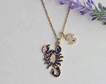 Scorpion Necklace-Scorpio Gift-Scorpion Jewelry-Gift for Scorpio-Birthday Gift for Women-Zodiac Necklace