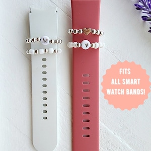 Watch Band Charms-Smart Watch Charms-Watch Accessories-Gift for Women-Smart Watch Jewelry-Stackable Watch Charms-Beaded Watch Charms