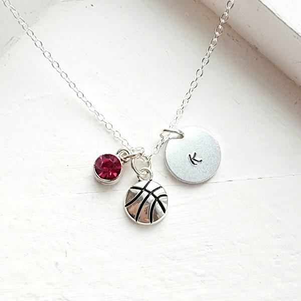 Basketball Necklace Etsy