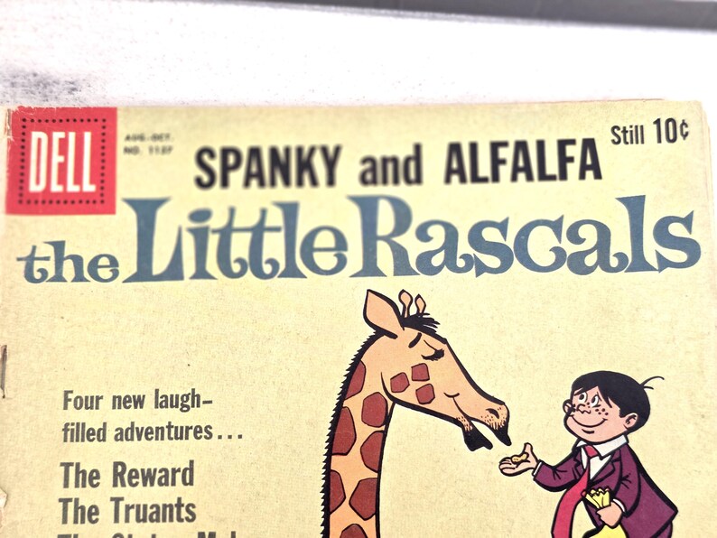 Spanky and Alfalfa the Little Rascals Comic Book - Dell Number 1137 ...