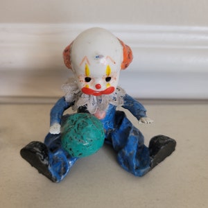Vintage  Paper Mache Clown