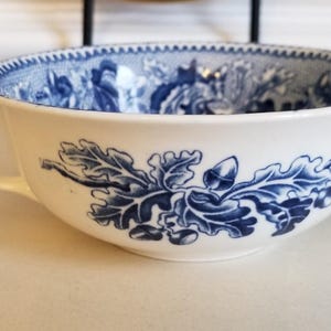 Vintage Double Handle Soup Bowl