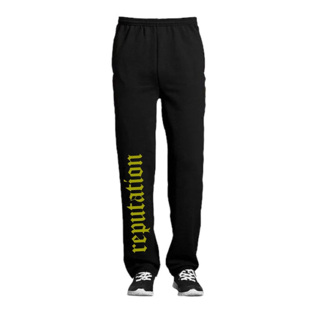 Reputation Album Swiftie Sweatpants Look What You Made Me Do Etsy