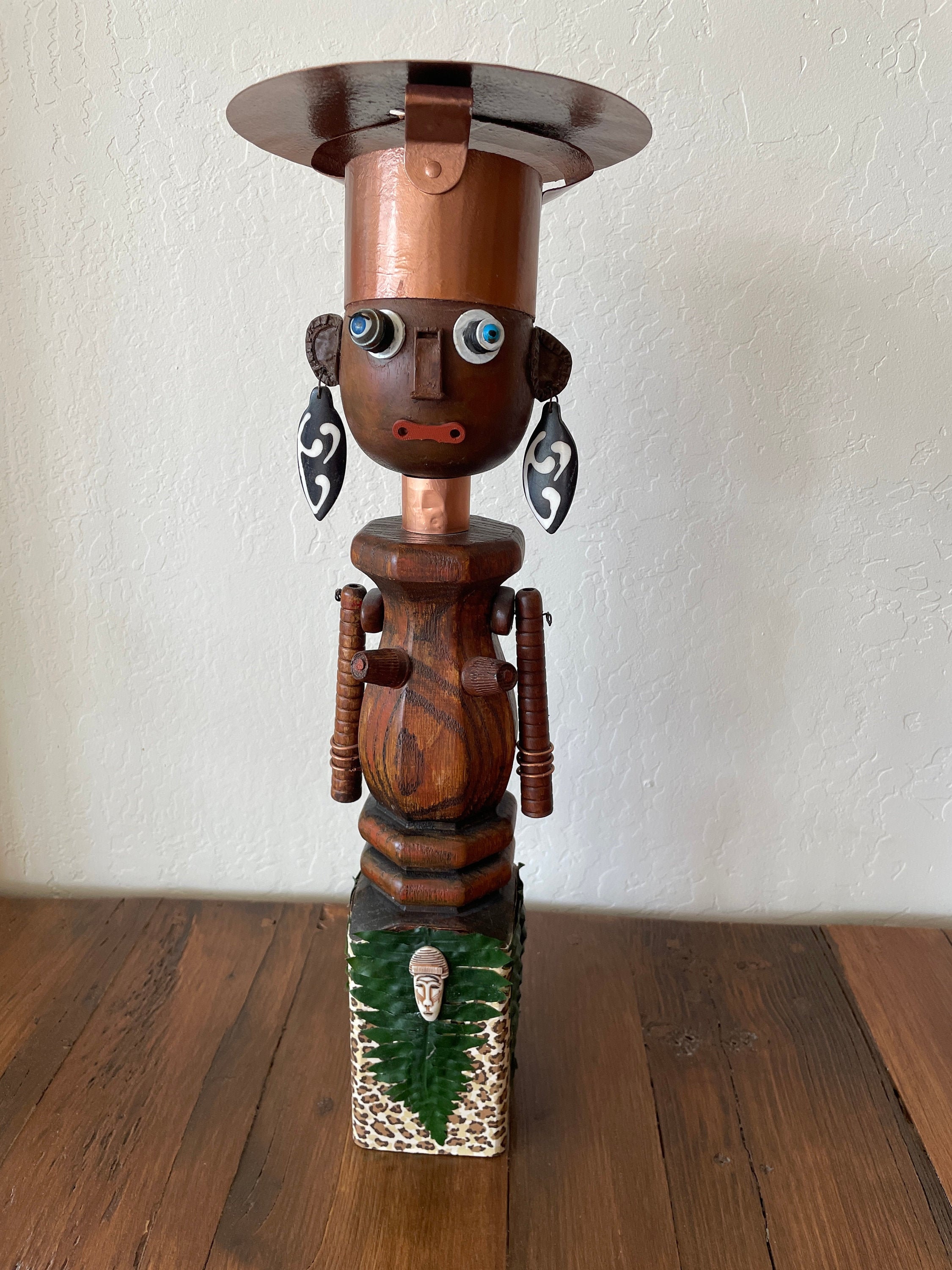 Assemblage Sculpture/ Unique Home Decor Etsy