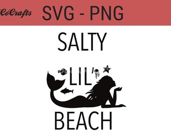 Salty lil beach svg, salty lil beach png, salty lil beach, mermaid svg, mermaid png, salty bitch svg, salty svg, salty png, under water svg