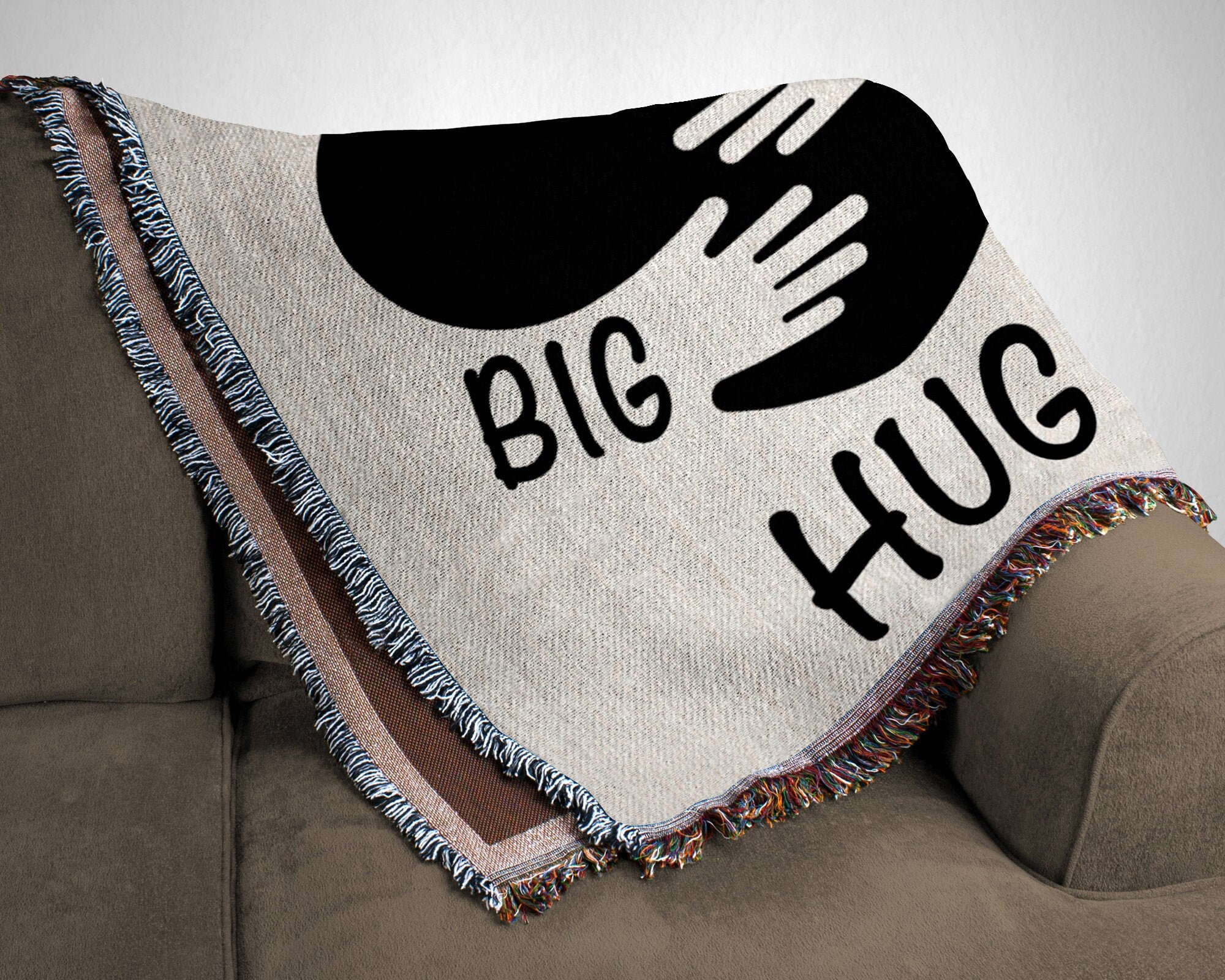 Very Big Hug Blanket Woven Hug Throw Blanket Etsy