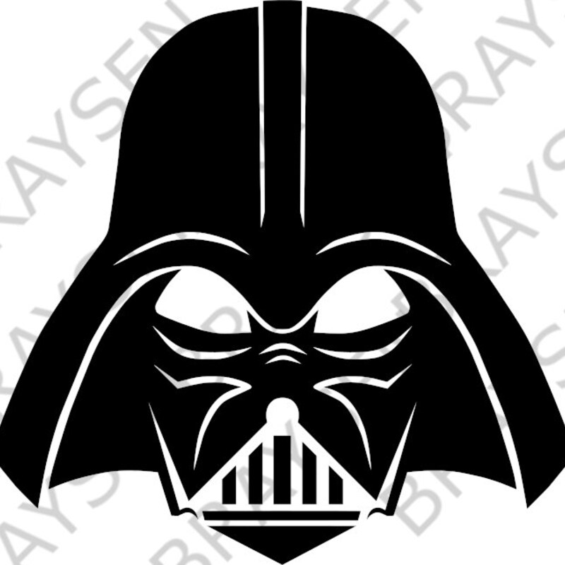 Darth Vader Outline - Etsy