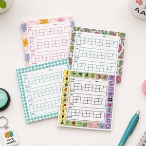 Speech Therapy Sticky Note SLP Data Collection Progress Monitoring Note Speech Therapy Organization Student Goal Tracking SLP Office Supply