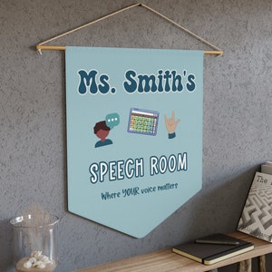 Speech Room Sign for SLP Decor Speech Language Pathologist Room Decor ...