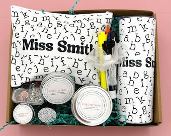 Teacher Gift Box for Holiday Teacher Gift Personalized Teacher Present for Teacher Appreciation Gift for Educator Present for New Teacher