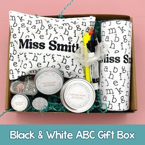 Teacher Gift Box for Holiday Teacher Gift Personalized Teacher Present for Teacher Appreciation Gift for Educator Present for New Teacher