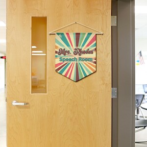SLP Room Decor for Speech Therapy Room Sign for SLP Room Sign for Speech Therapist Office Name Sign for Speech Room Personalized Sign