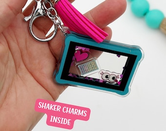 AAC Keychain for AAC Awareness Key ring for SLP Gift for Sped Ed Teacher Keychain for Aac Core Vocabulary Keychain for Speech Gift for Sped