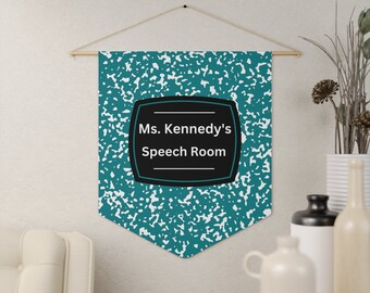 Speech Door Sign for Speech Therapist Wall Art for SLP Room Decor for Speech Language Pathologist Sign for Speech Office Decor New SLP Gift