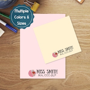 SLP Post-it® Notizblock Neurovielfalt Affirming Speech Sprache Pathologen Notizen für SLP Sticky Note für neues SLP Geschenk für Sprachüberwacher