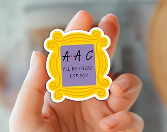 Etiqueta engomada de AAC para la etiqueta engomada del maestro Sped para el regalo de concientización de AAC para el regalo SLP para el maestro de educación especial Aac Advocate Core Vocabulary Aac