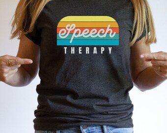 Speech Tee for SLP Gift for Speech Therapist Shirt for Speech Language Pathologist T-shirt for Speechie Shirt for Speech Therapist gift Cali