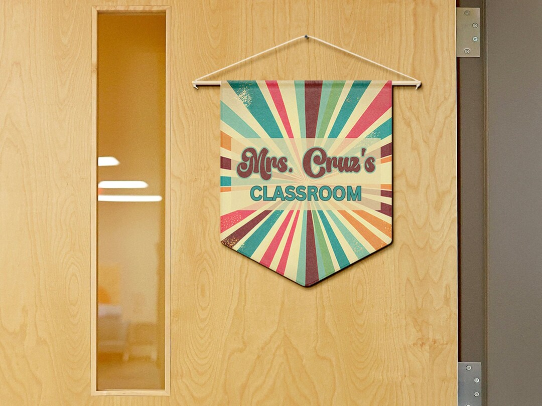 School Room Sign for Teacher Back to School Gift for Teacher Door ...