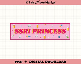 SSRI Princess Heart PNG - Autoaufkleber für Cricut & Vinyl Decals zum Herunterladen und selbst Herunterladen