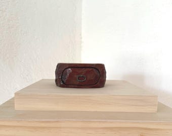 Vintage Wood Trinket Box / Jewelry Box