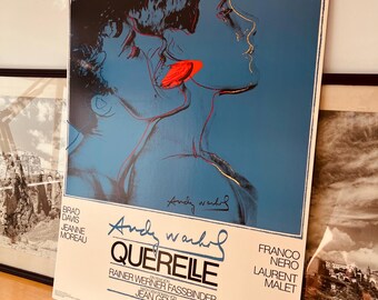 1983 Print // Andy Warhol Querelle Poster - Etsy