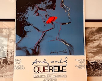 1983 Print // Andy Warhol Querelle Poster - Etsy