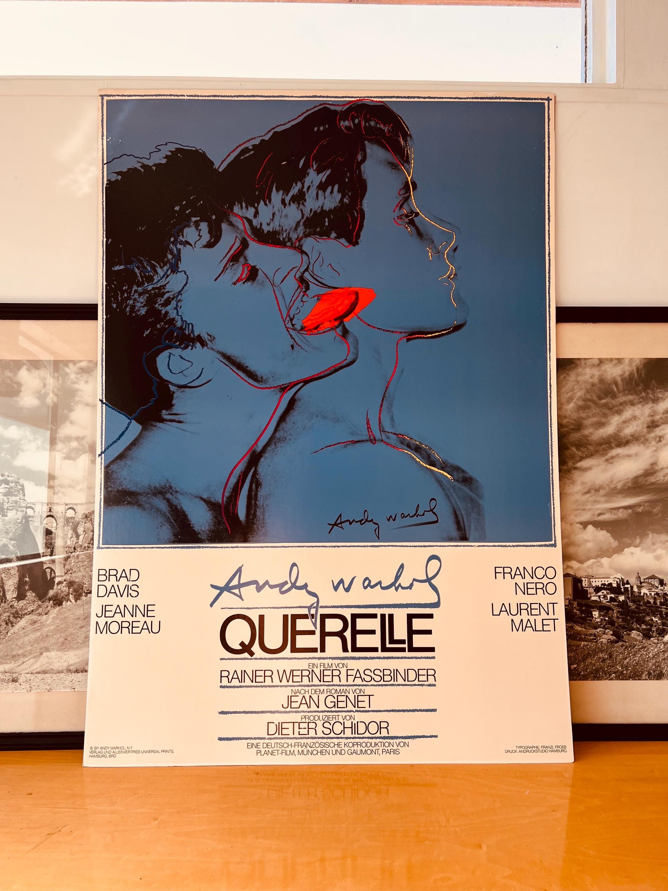 1983 Print // Andy Warhol Querelle Poster - Etsy