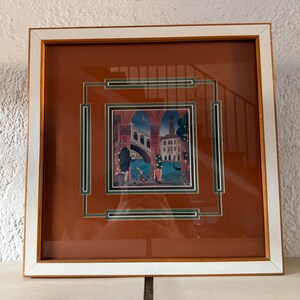 Tomas MCKNIGHT.CAP FERRAT額縁付き Amazon.co.jp: トーマスマックナイトの絵画 額入りポスター