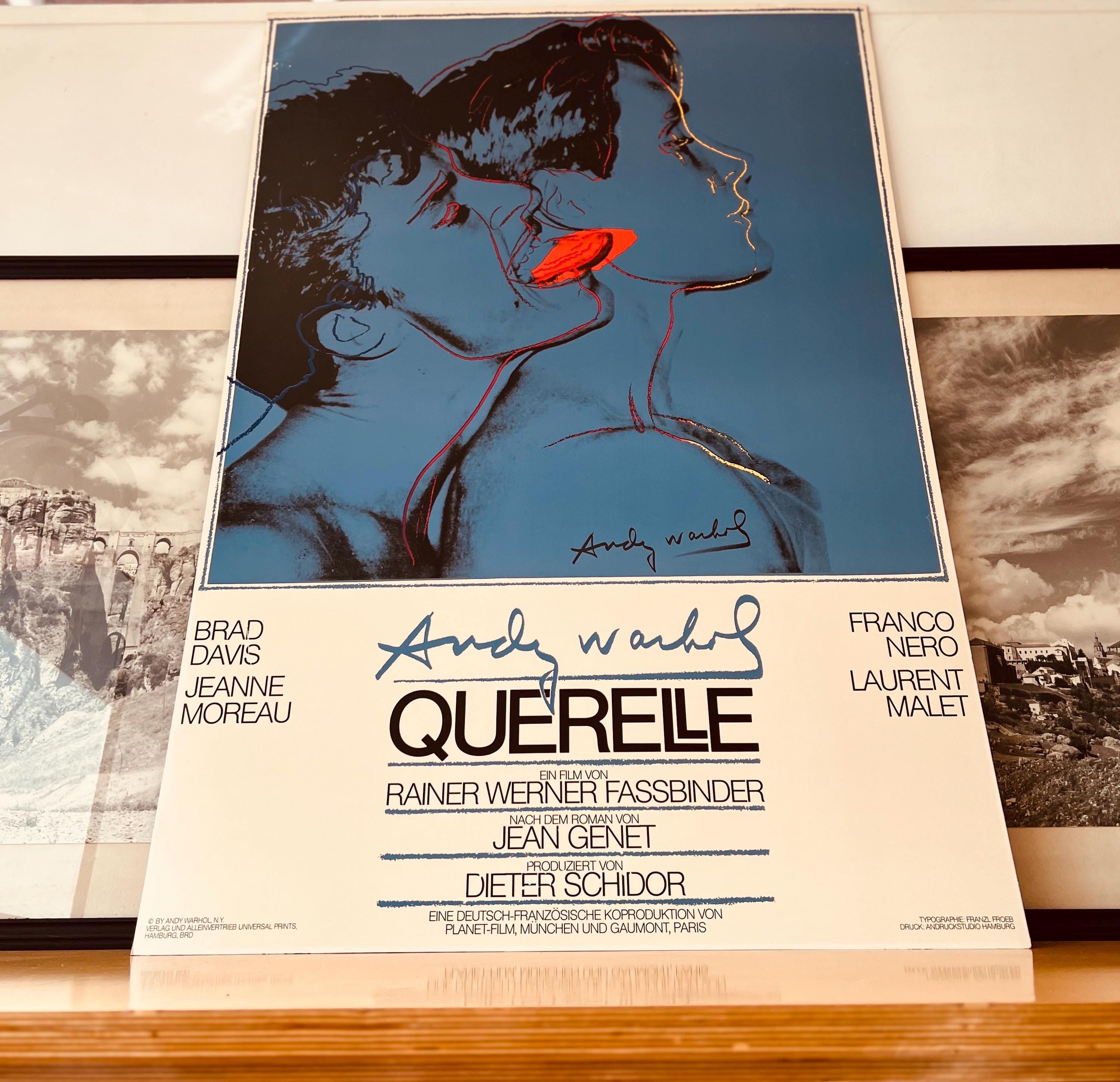 1983 Print // Andy Warhol Querelle Poster - Etsy