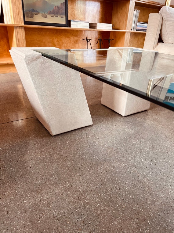 Vintage Post Modern Coffee Table - Etsy