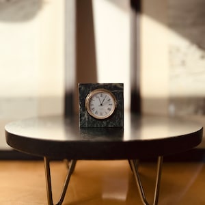 Vintage Minature Marble Clock
