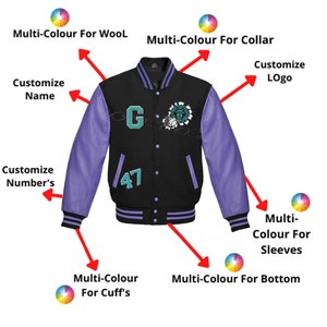 Custom Letterman Jacket: Personalized Patches, Leather & Wool Varsity