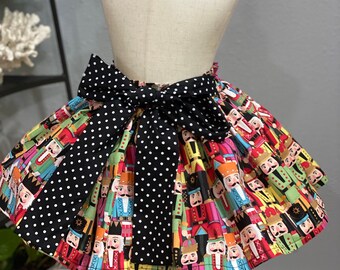 Nutcracker Christmas Skirt, Toddler Holiday Outfit